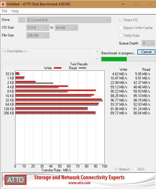 Disk Benchmark for Windows