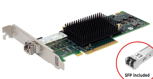32Gb Celerity (model 321P) Single-Port Gen 7 Fibre Channel Adapter (SFP included)