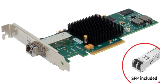 8Gb Celerity (model 81EN) Single-Port Fibre Channel Adapter (SFP included)