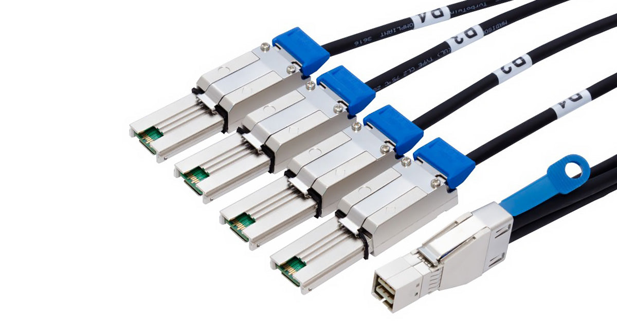 Cavo Mini SAS SFF-8088 Esterno 1m - Cavo Dati Per Server E Storage - Foto 4